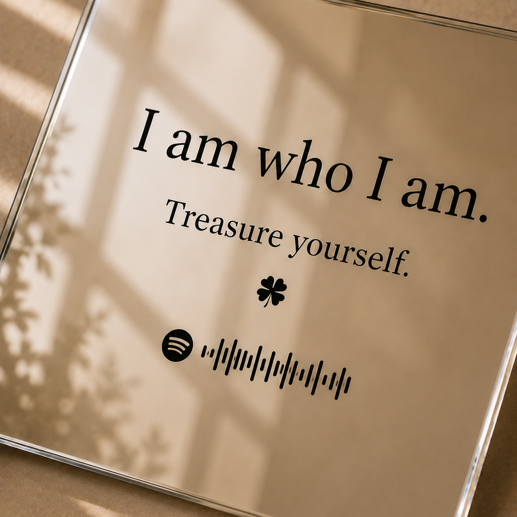 I Am Who I Am | Gepersonaliseerde Muziekspiegel
